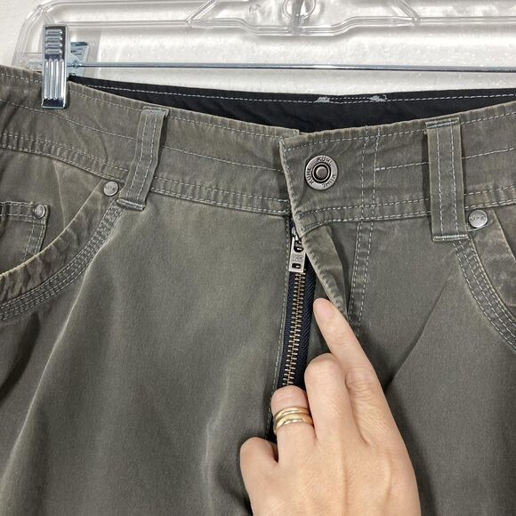 Kuhl Revolvr Rogue Pants Mens 36x30 Green Stretch Hiking Outdoor Trail Casual - Picture 5 of 16